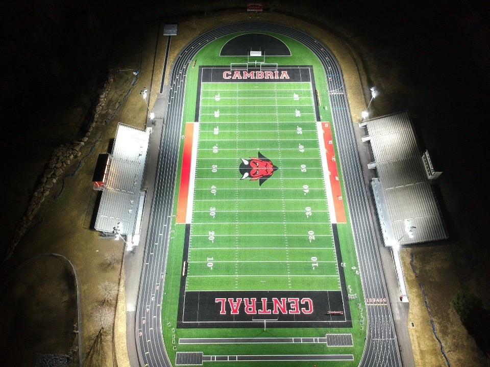 I and Y Construction Central Cambria HS Football Retrofit and New