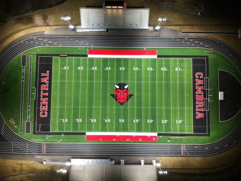 I and Y Construction Central Cambria HS Football Retrofit and New