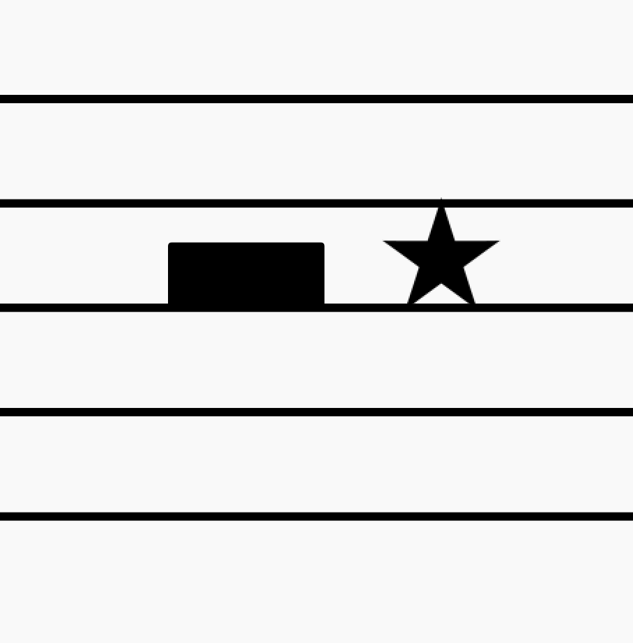 Star dots a new music notation for quintuple durations