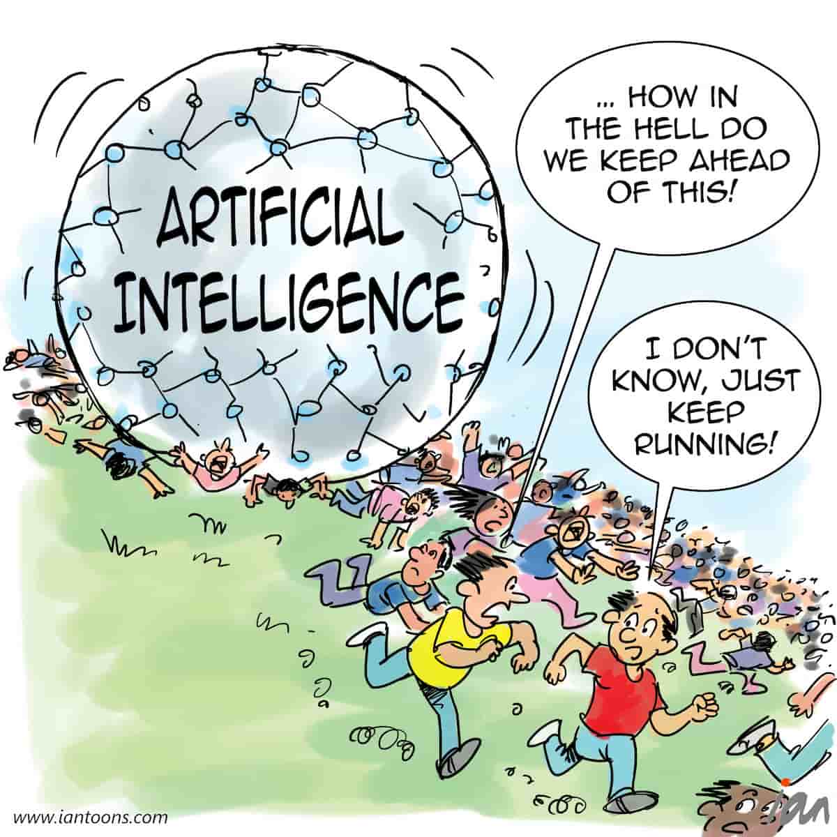 Artificial Intelligence Cartoons Iantoons