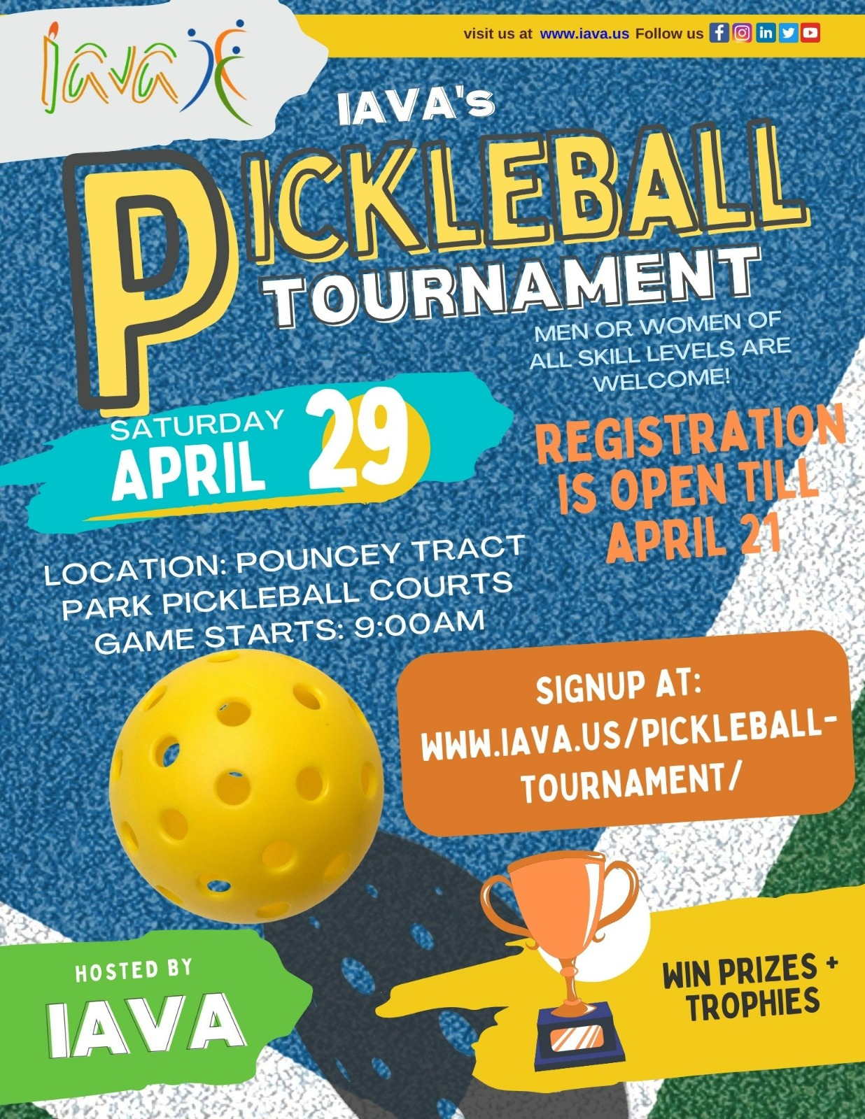Pickleball Tournament 2023 IAVA