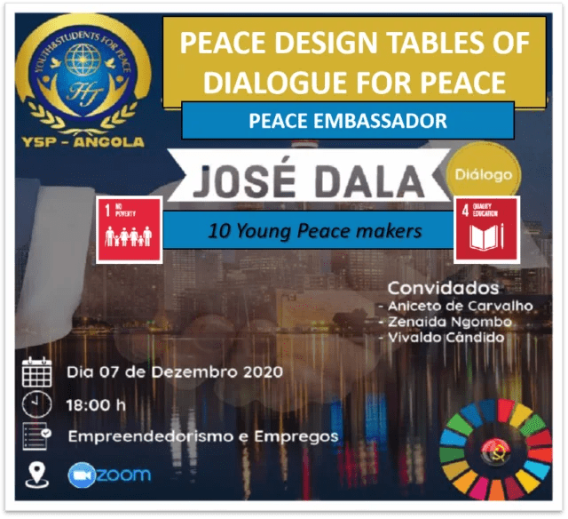 Ninth Peace Design Table Entrepreneurship and Employment Angola IAYSP