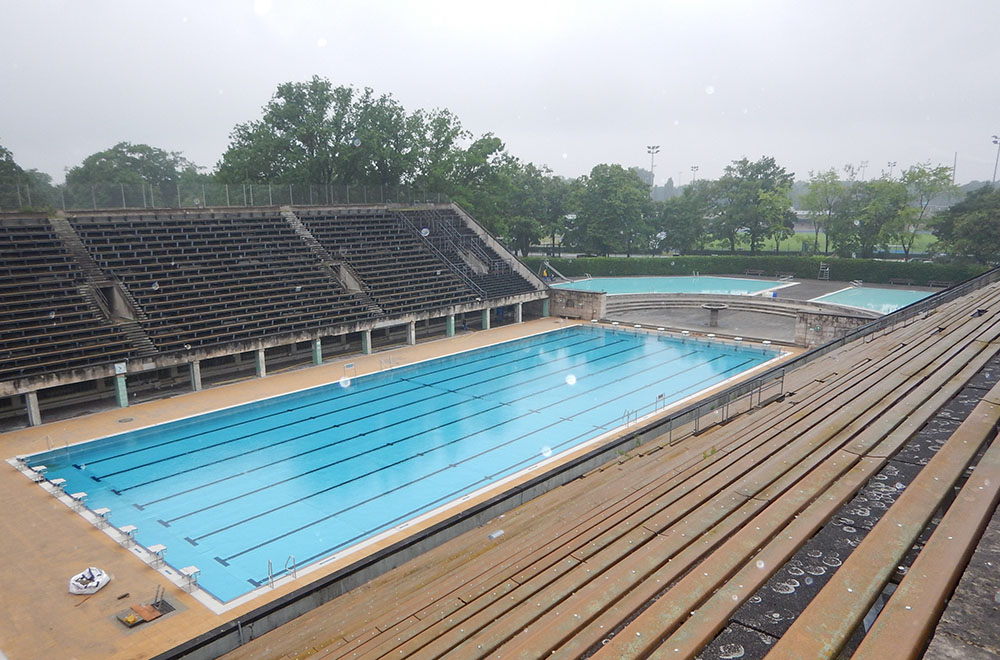 OlympiaSchwimmstadion Berlin Ingenieurbüro Gansloser