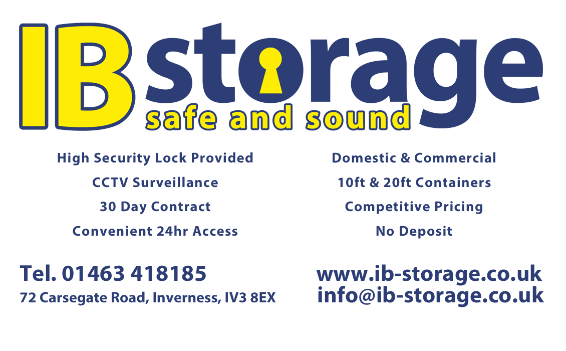 IB Storage Inverness Self Storage in the Highlands