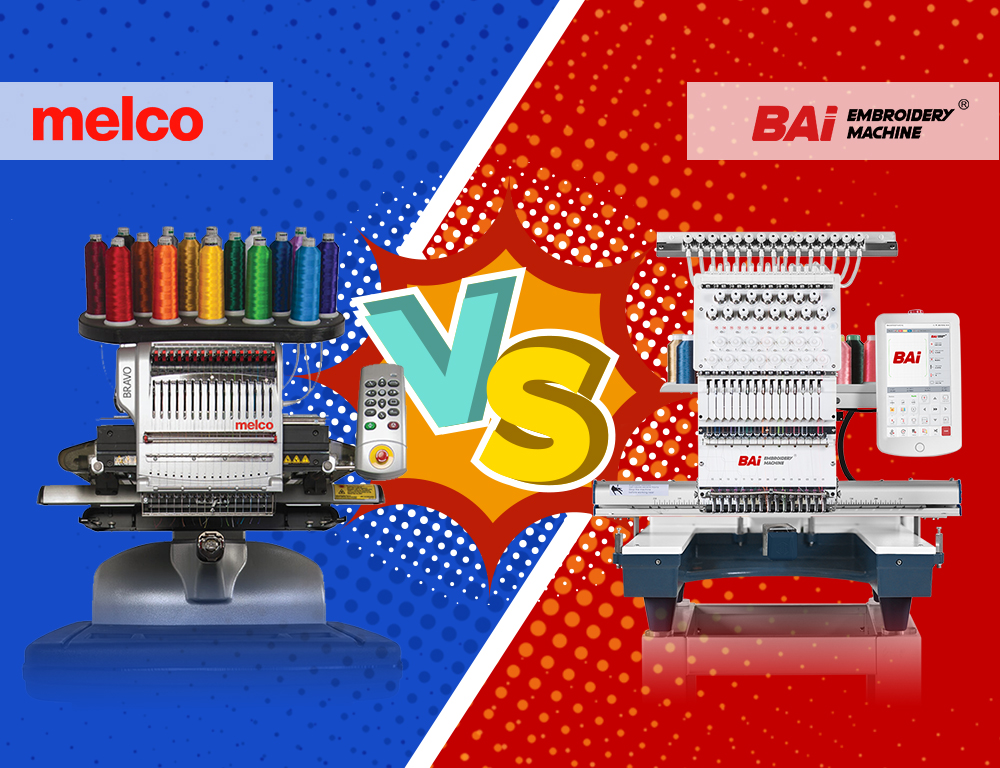 How to choose your first embroidery machine ? BAI