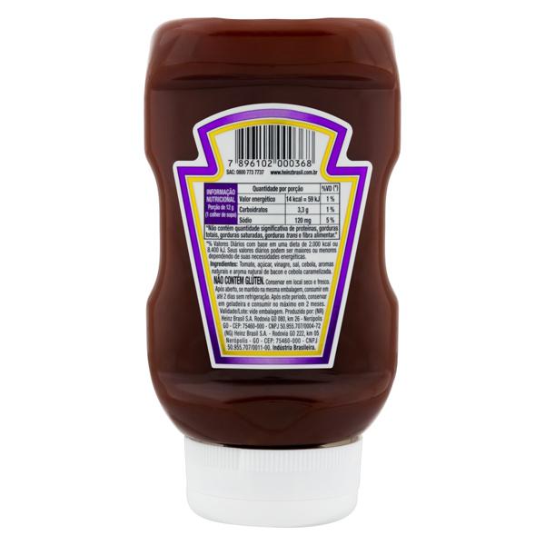 Ketchup Heinz 397G Bacon e Cebola Caramelizada Supermercado Mundial