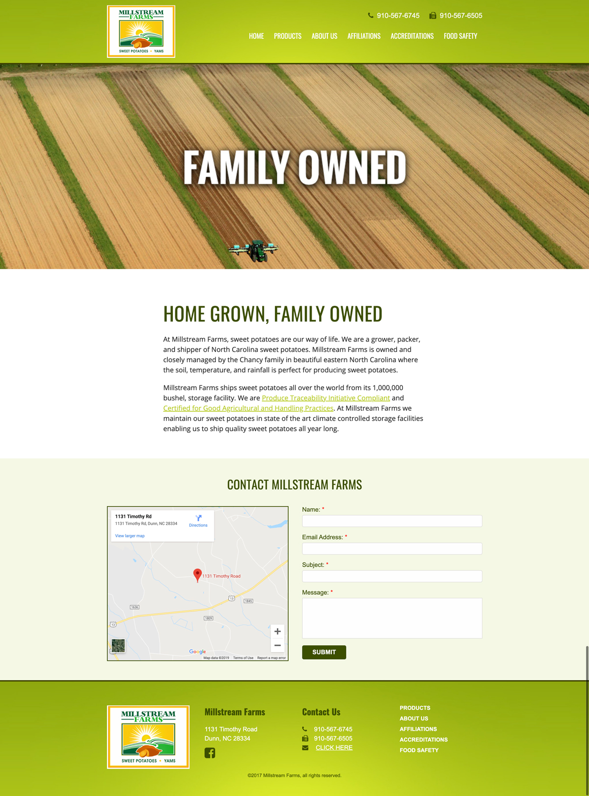 Millstream Farms IBD Marketing