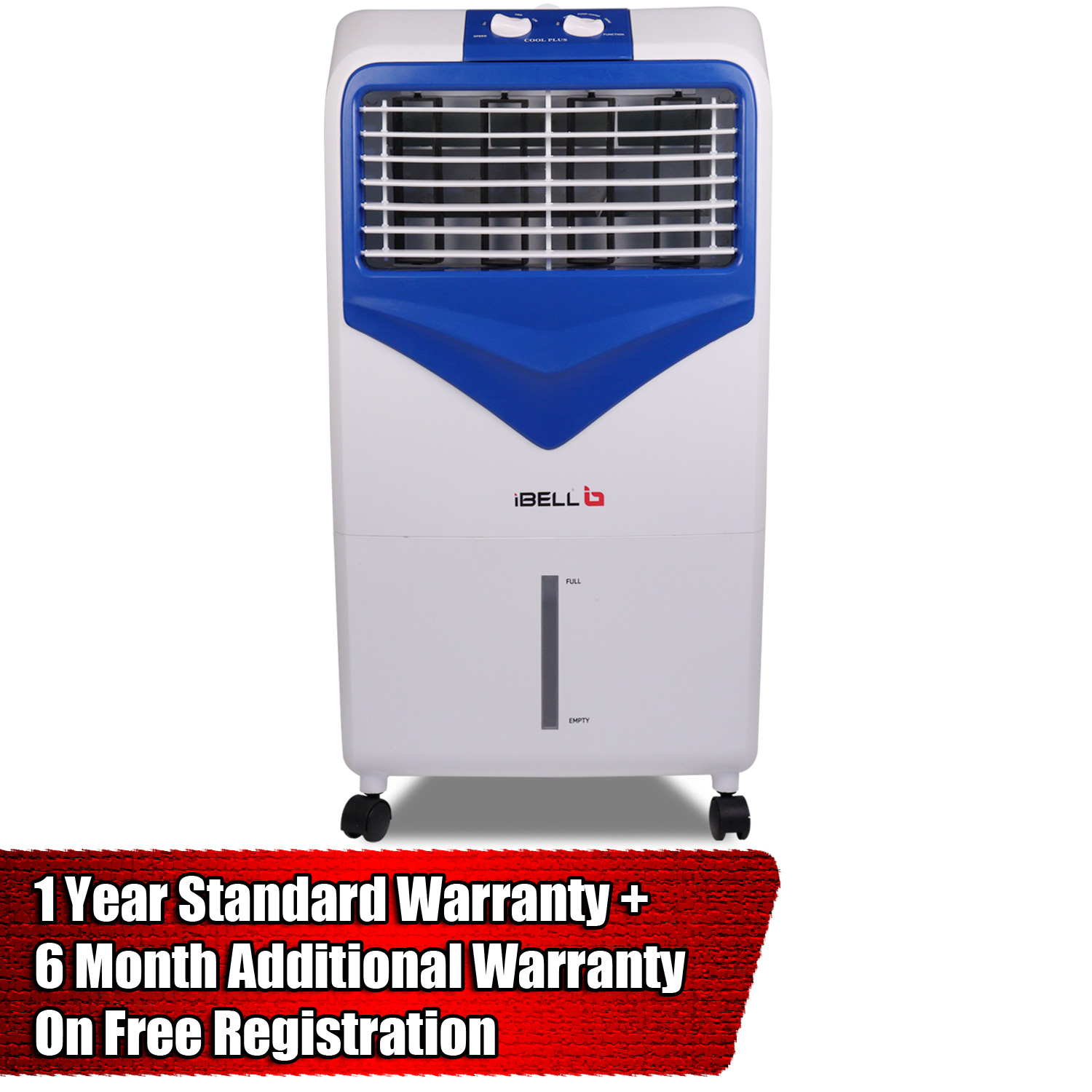 Ibell coolplus air cooler 22 litre 3 speed inverter compatible water