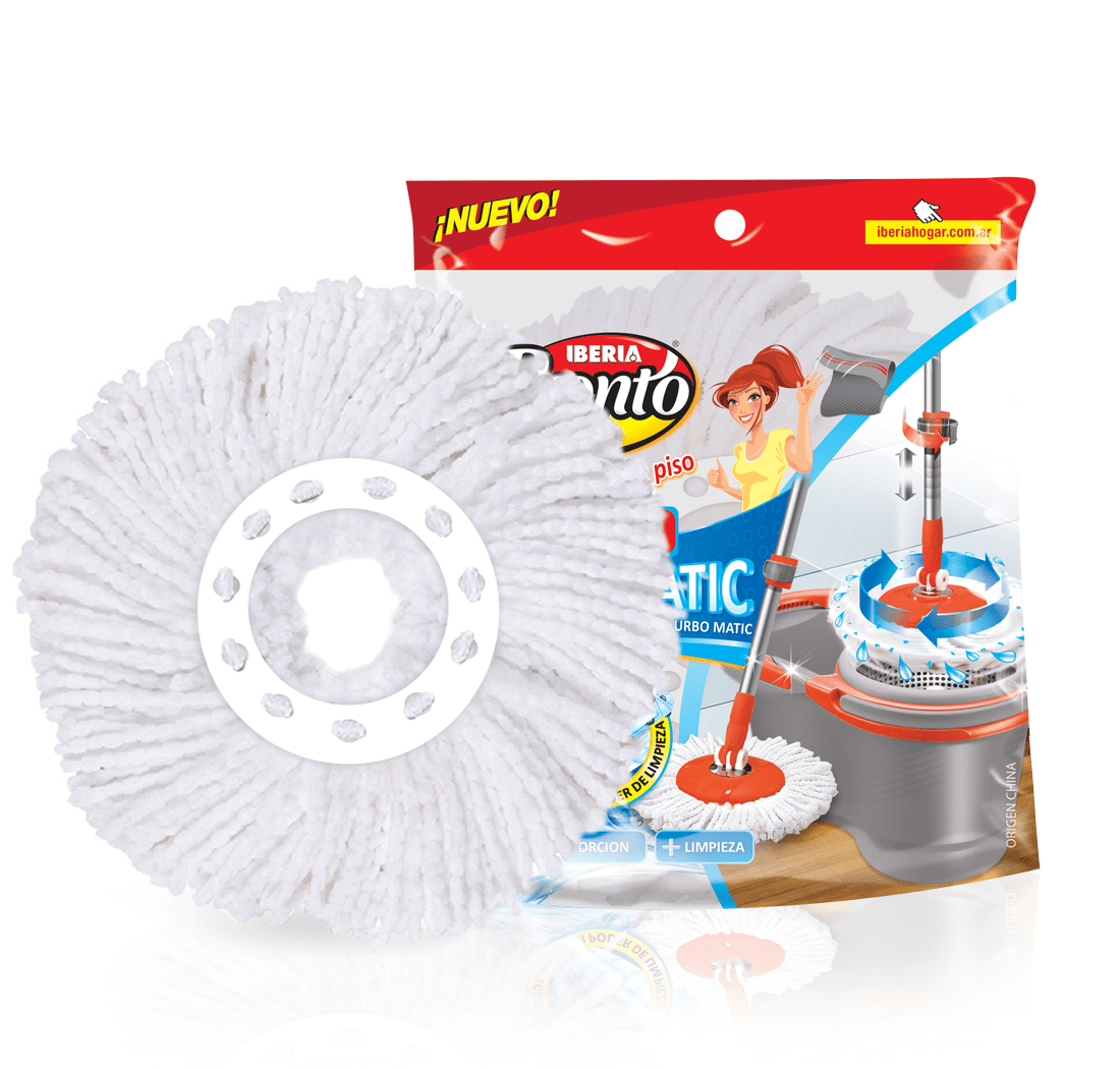 Iberia Pronto® Replacement Mop Turbo Matic.