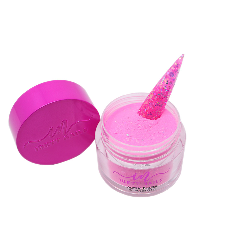 Ibett Nails Acrylic Powder Glitter 05 Acrylic Nail System 1Oz.