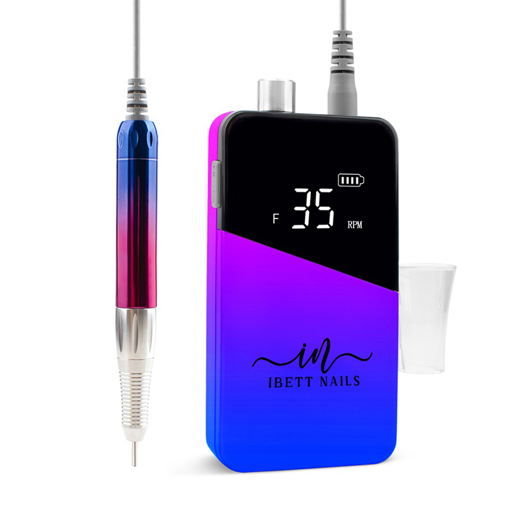 Ibett Nails PRO Nail Drill Rechargeable EFile Cordless 35,000 RPM