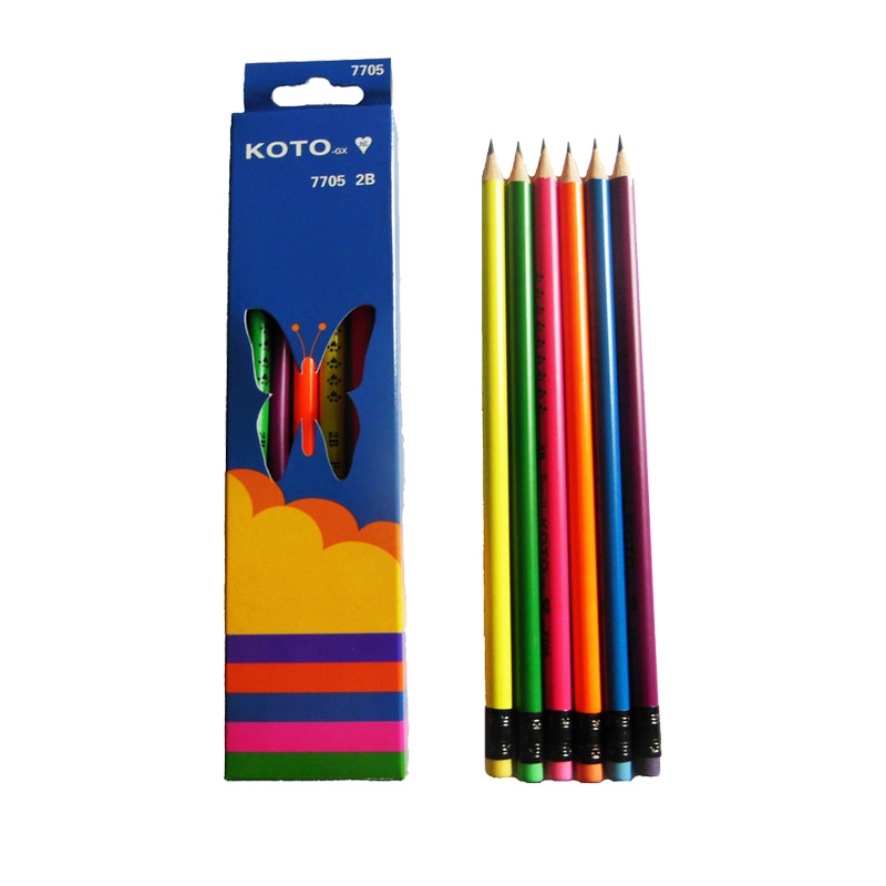 Colored Pencil Boxes Custom Packaging for Colored Pencils