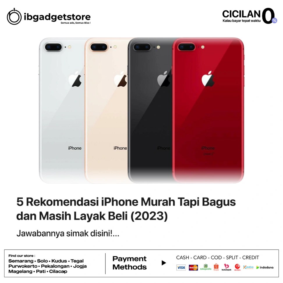 5 iPhone Murah Tapi Bagus dan Masih Layak Beli di 2024