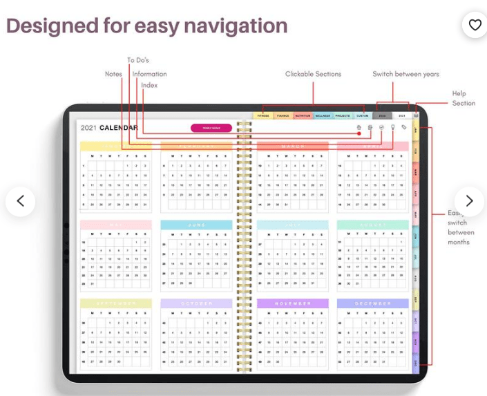 Best Selling Inspirational And Productivity Year Planners For 2021 The