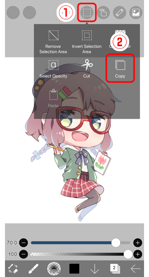 глаз нарисованный в ибис пейнт