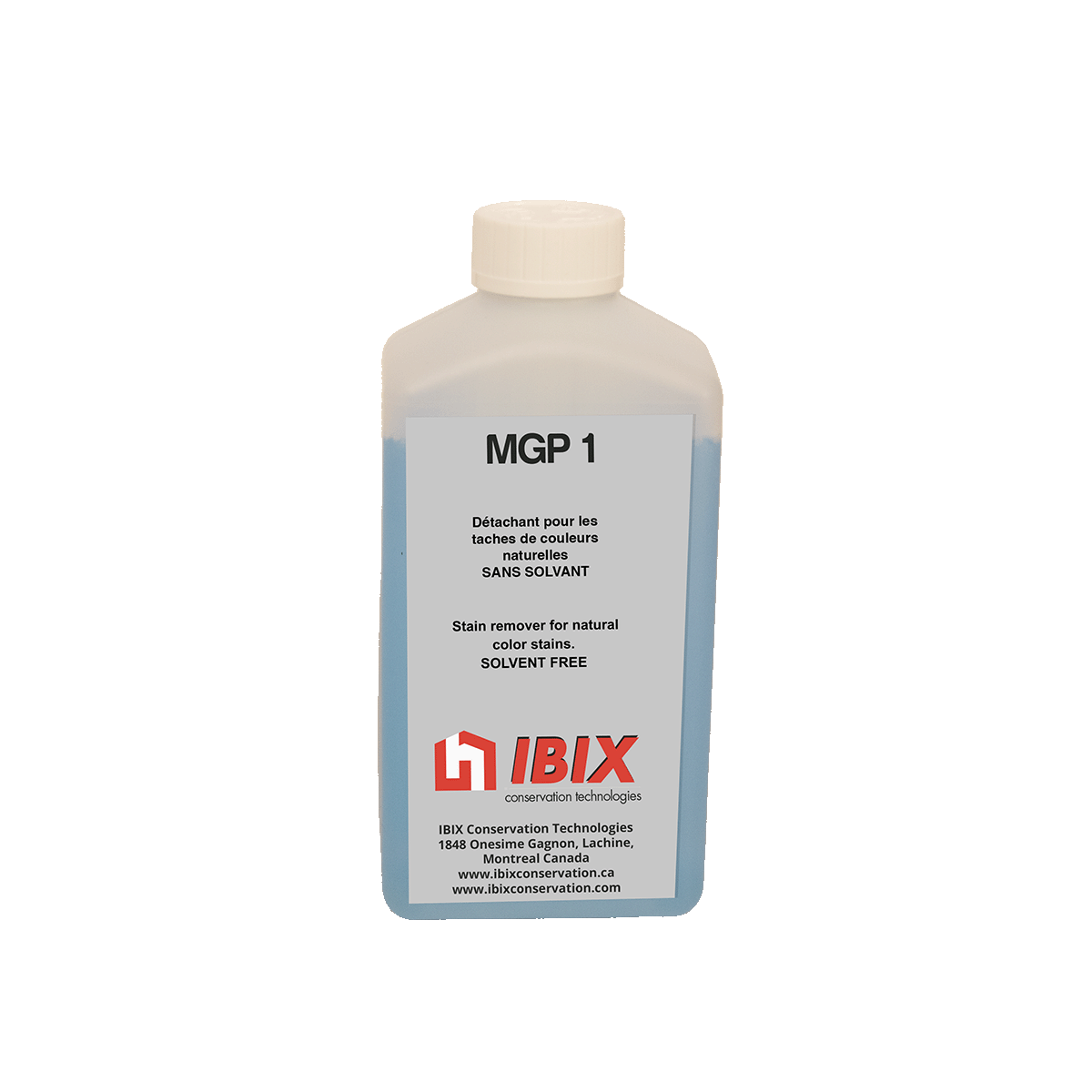 MGP 1 Stain remover for natural stains IBIX Conservation Technologies