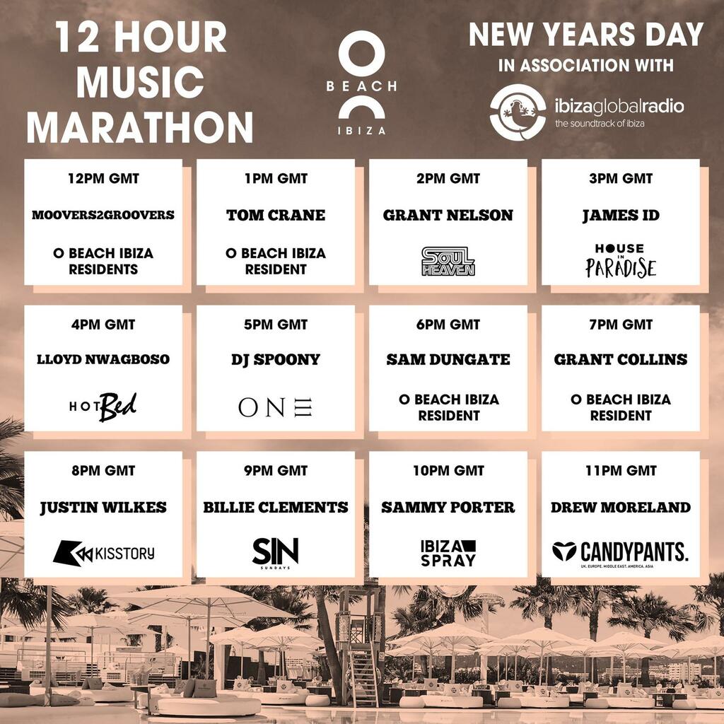 Obeach New Year's Day ⋆ Global Radio Official Site
