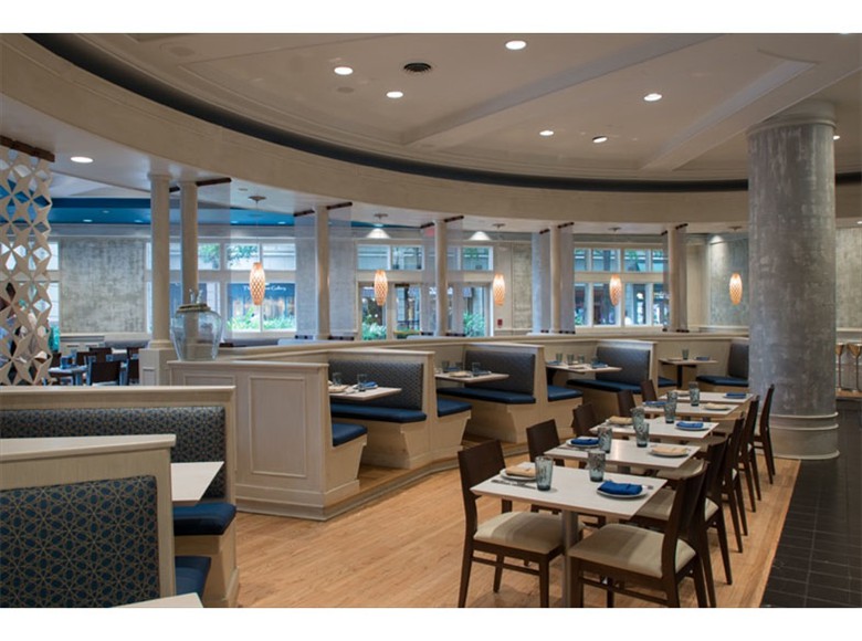 Neyla Mediterranean Bistro Reston VA Restaurant Interior Design