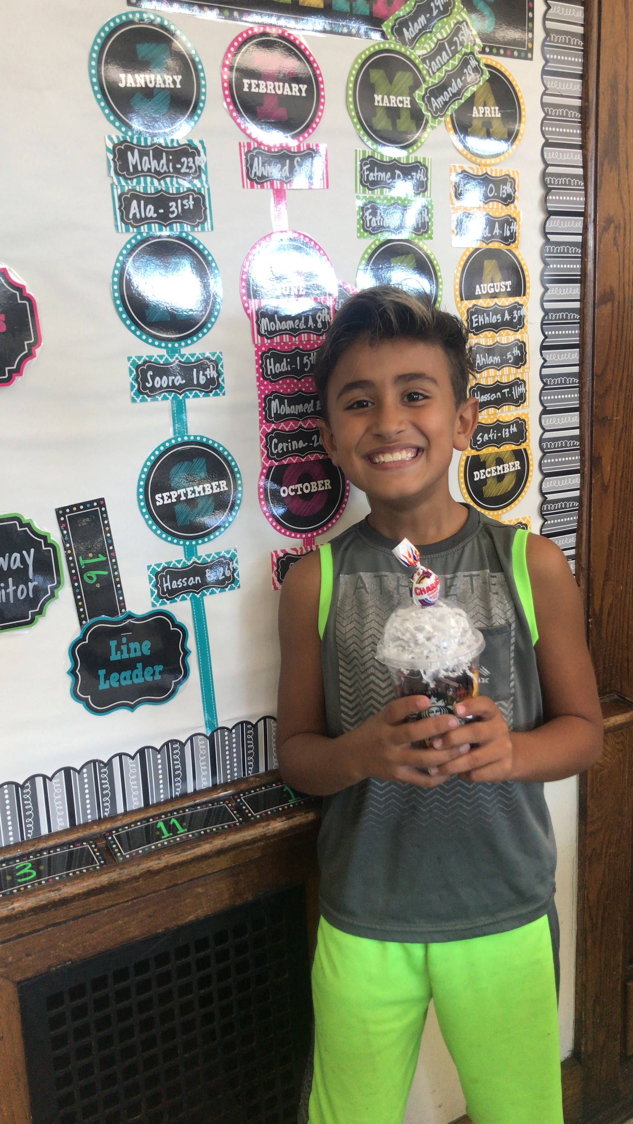 September 2018 Mrs. Sobh’s 5th Grade Class