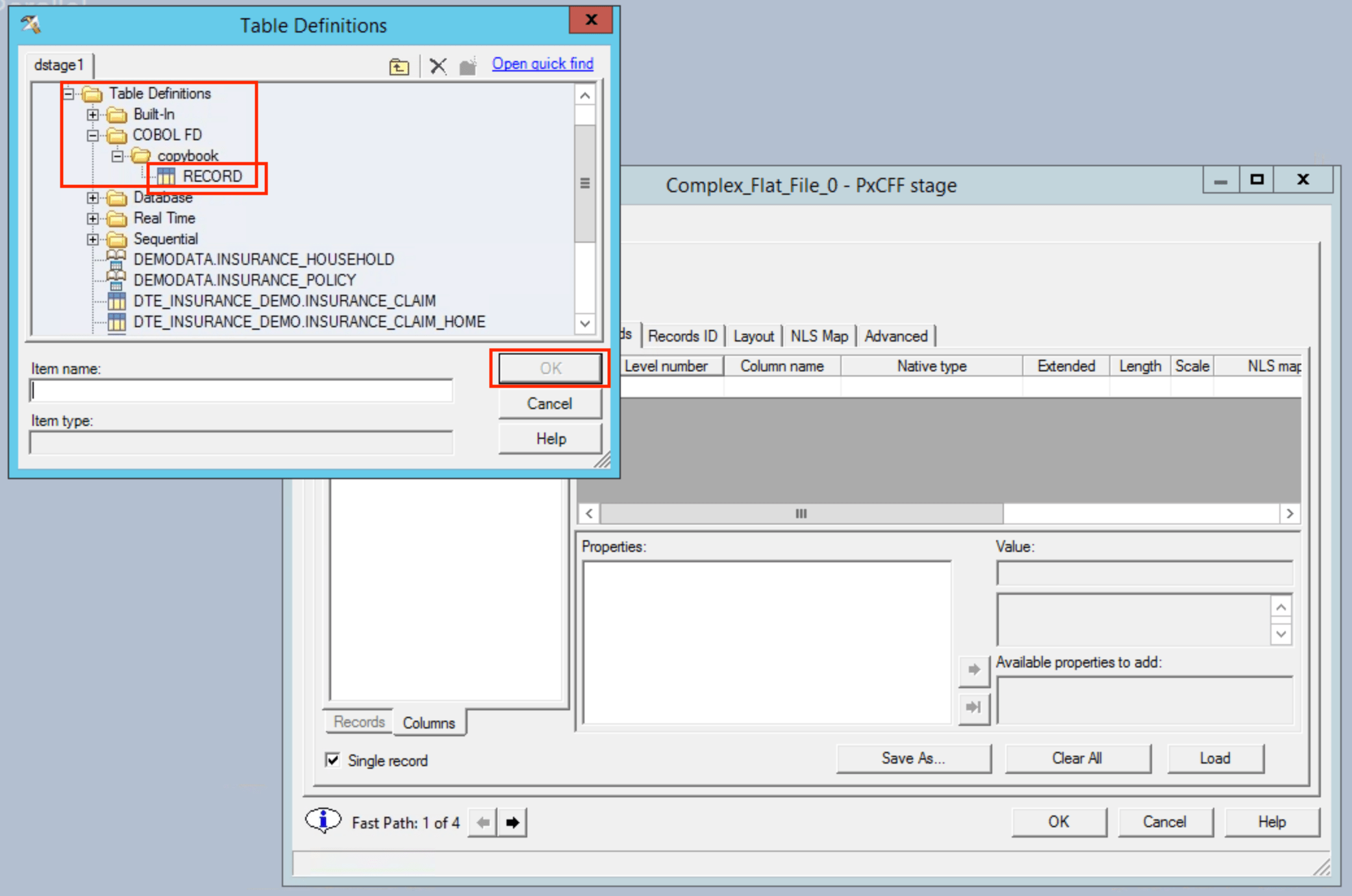 Import COBOL copybook and read EBCIDIC data DataStage