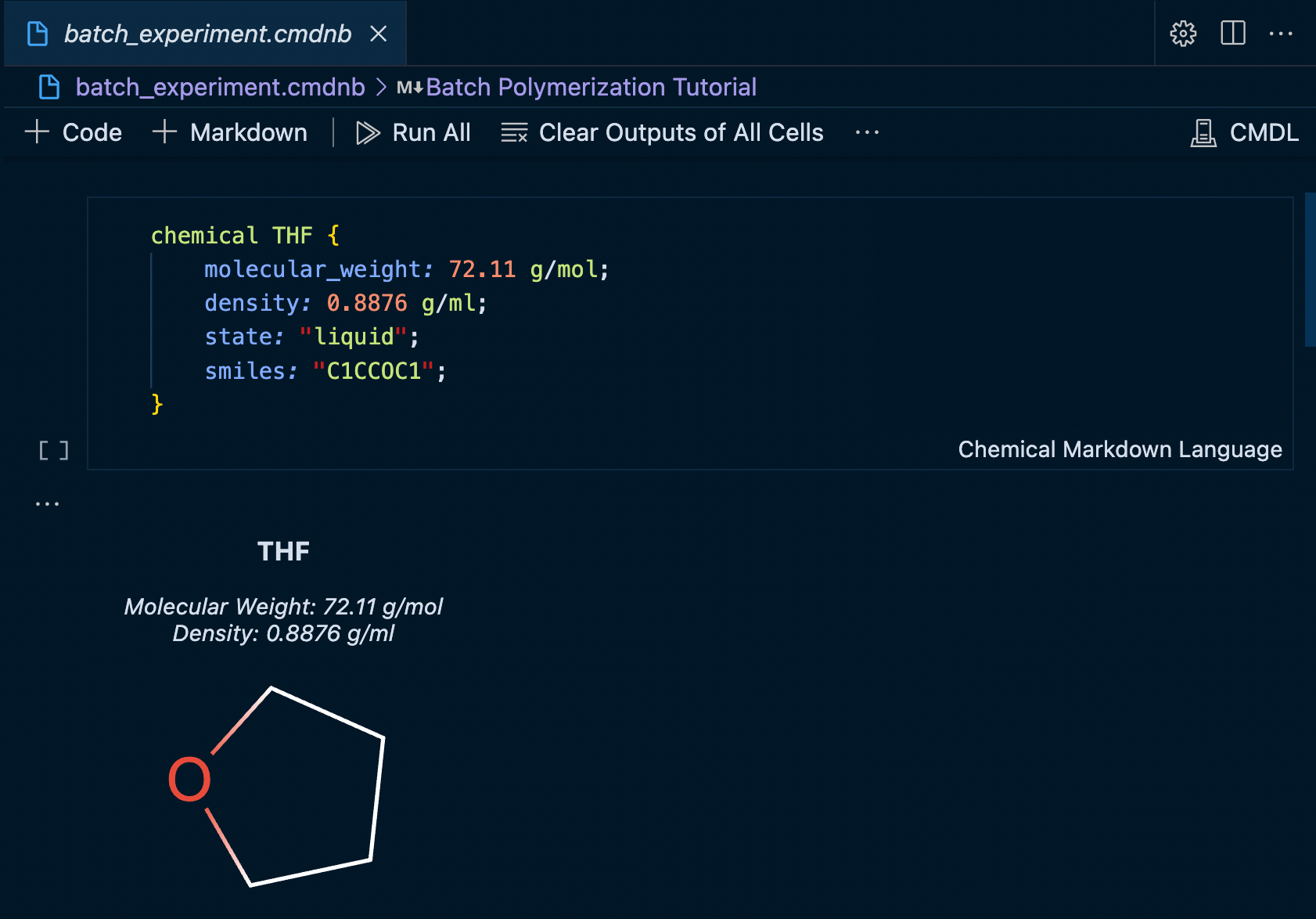 Tutorial IBM Materials Notebook