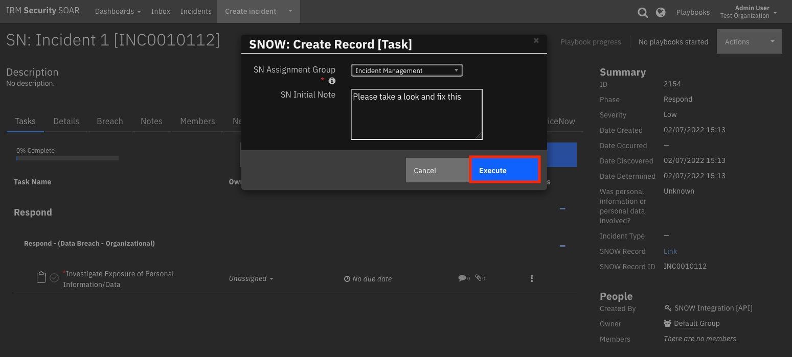 ServiceNow Installation Guide QRadar SOAR Apps