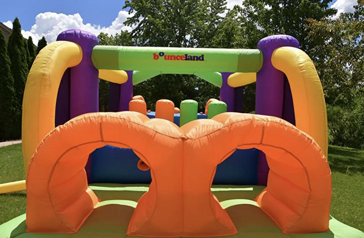 Bounceland Obstacle Combo with Slide Rental Ibounce Utah