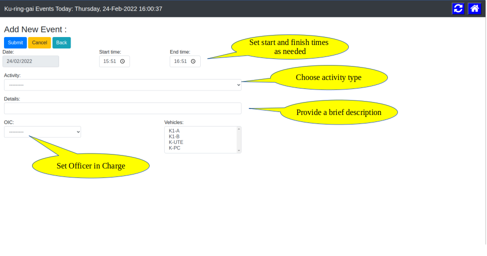 2. The Kiosk — RFS Tag