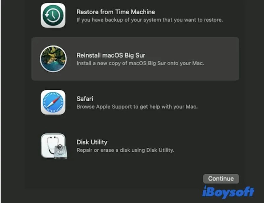 Befehlstaste-R auf dem Mac:hilft bei der Neuinstallation von macOS im