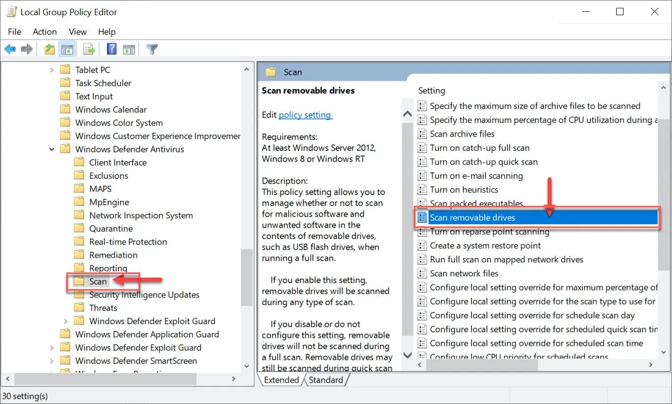 Does Windows Defender Automatically Scan USB Drives?