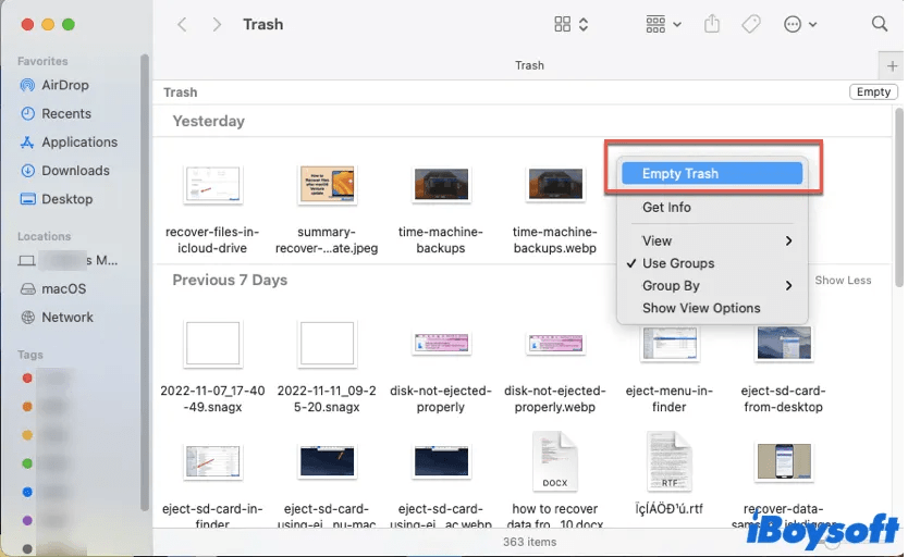 [Best Ways] How to Empty Trash on Mac