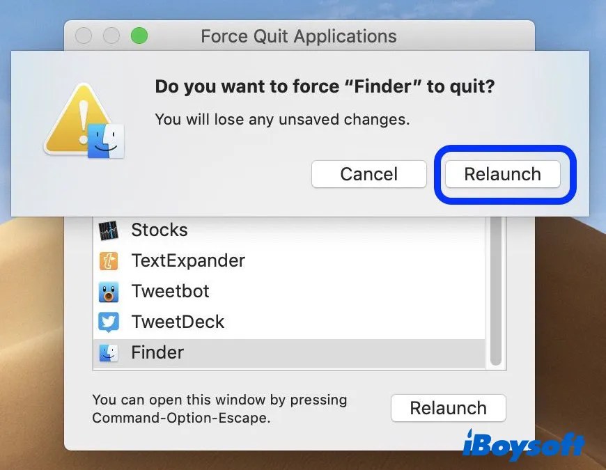 [5 Ways] How to Stop the Finder Action on Mac?