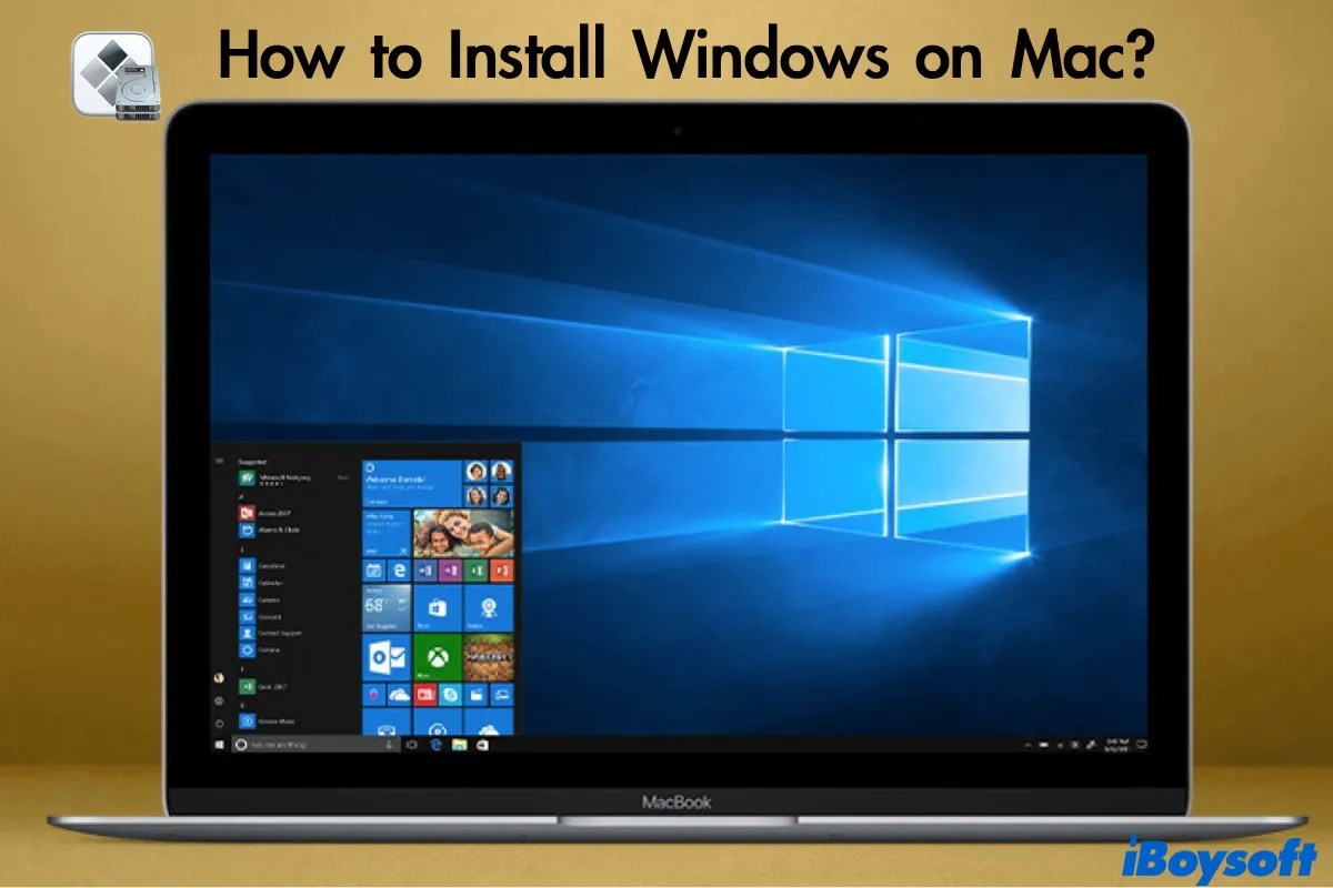 How to Install Windows 10 on Mac? Free]