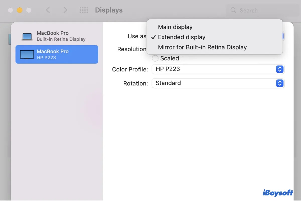 macOS Sonoma External Display/Monitor Not Detecting/Working