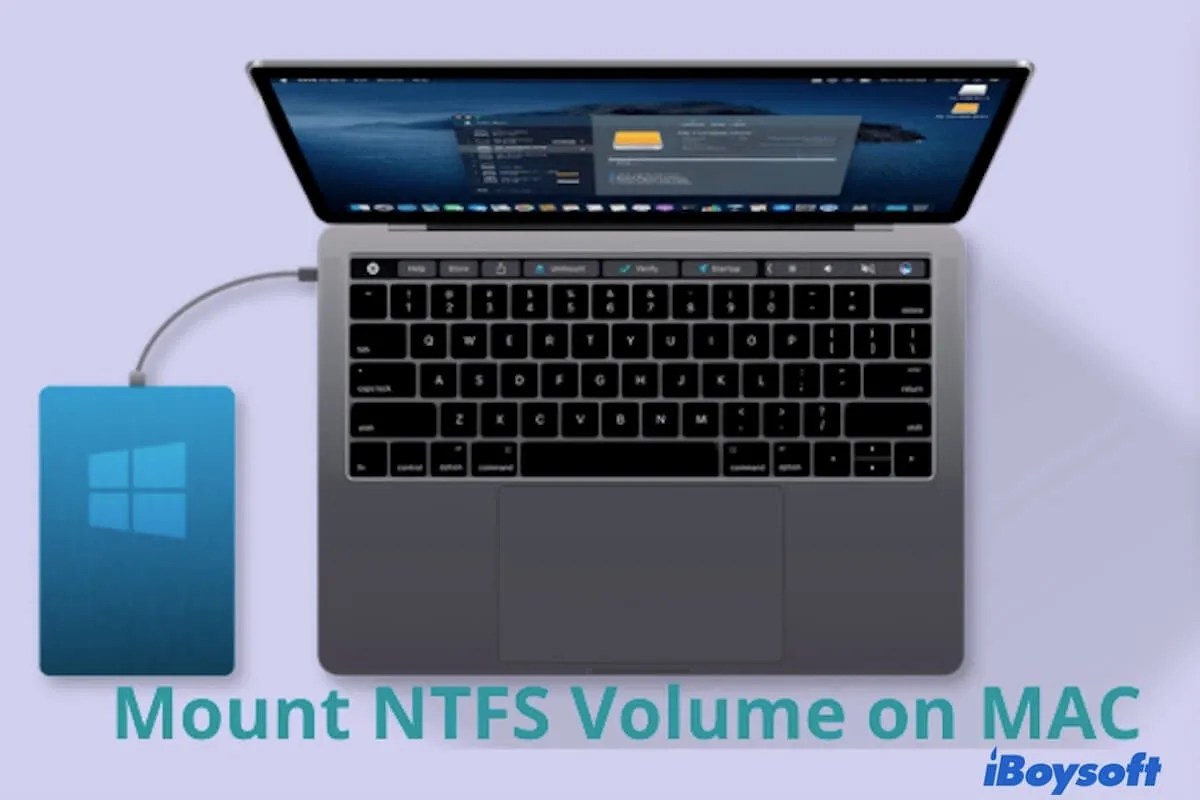 How to Mount NTFS Drive on Mac with readwrite support?