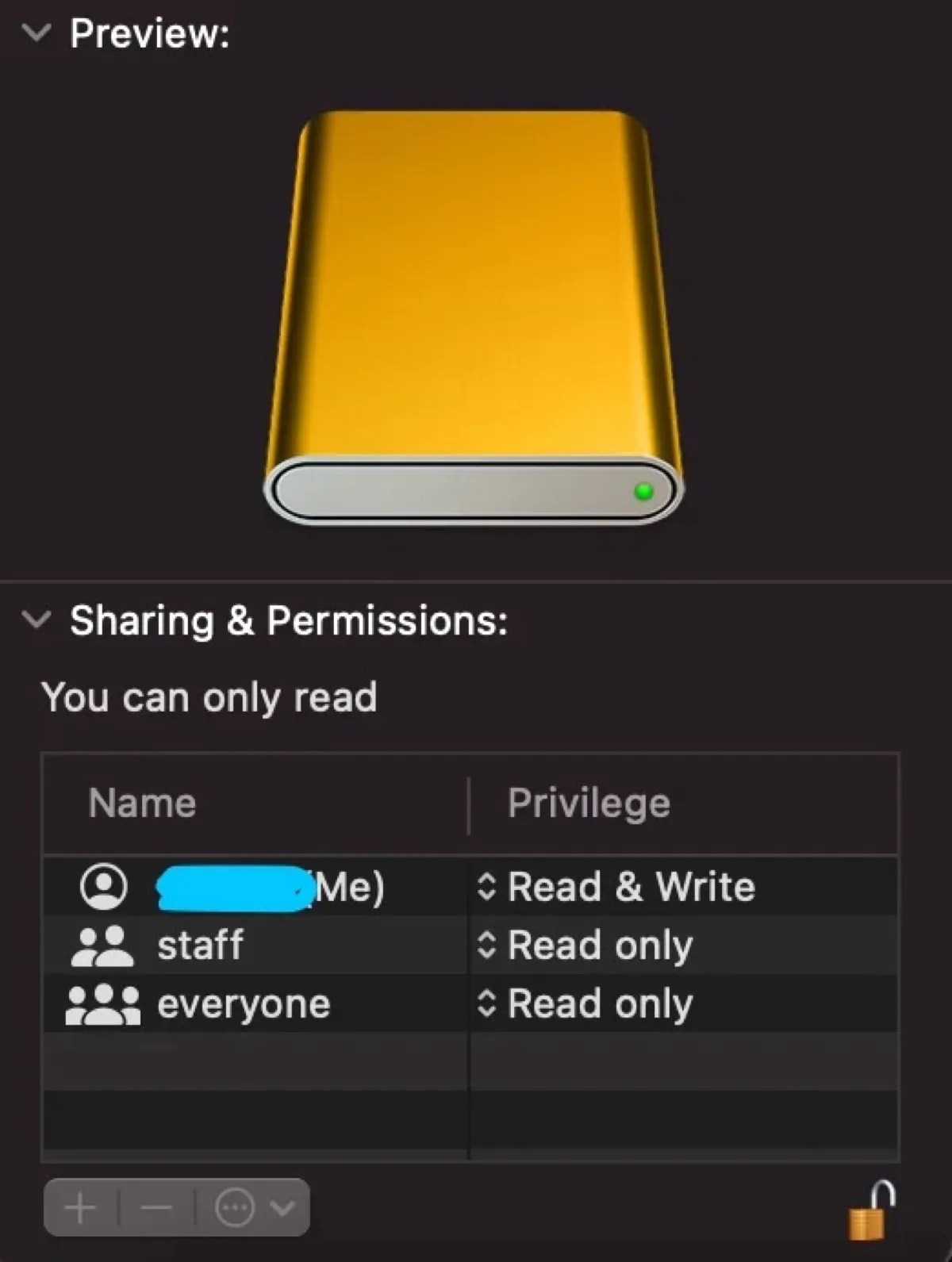Fix Readonly File System on Mac (Terminal/External Drives)