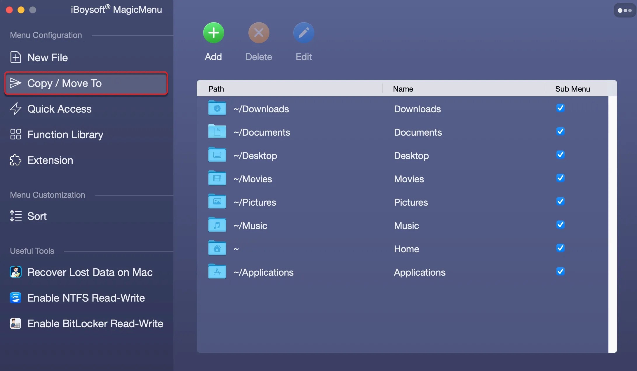 Access & Customize Context Menu (Rightclick Menu) on Mac