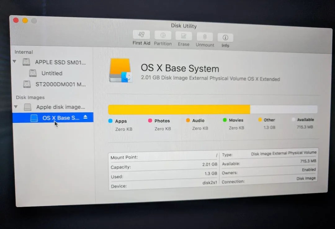 What is macOS Base System?