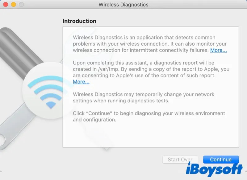 How to Run Wireless Diagnostics on Mac to Troubleshoot WiFi problems?