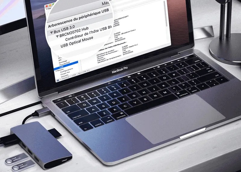 Comment réparer une clé USB qui ne s'affiche pas sur Mac?