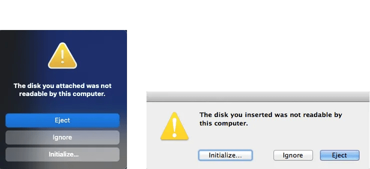 [Solved] How to recover lost data from uninitialized disk Mac?