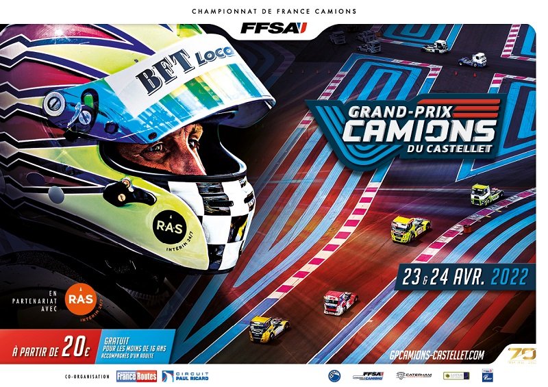 Grand Prix Camions du Castellet 2022 la billetterie est ouverte