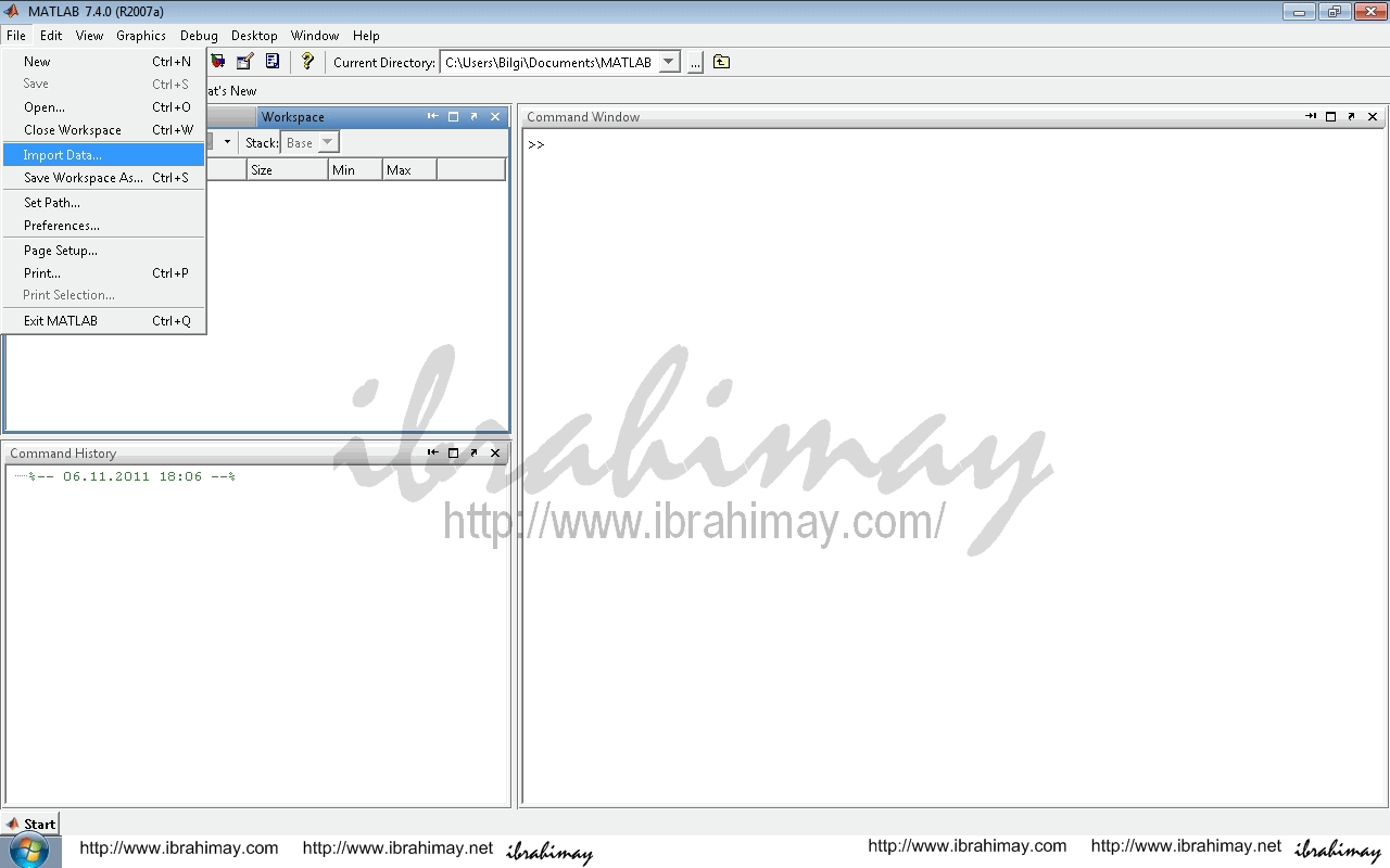 MATLAB İle Yapay Sinir Ağı Uygulaması İbrahim AY