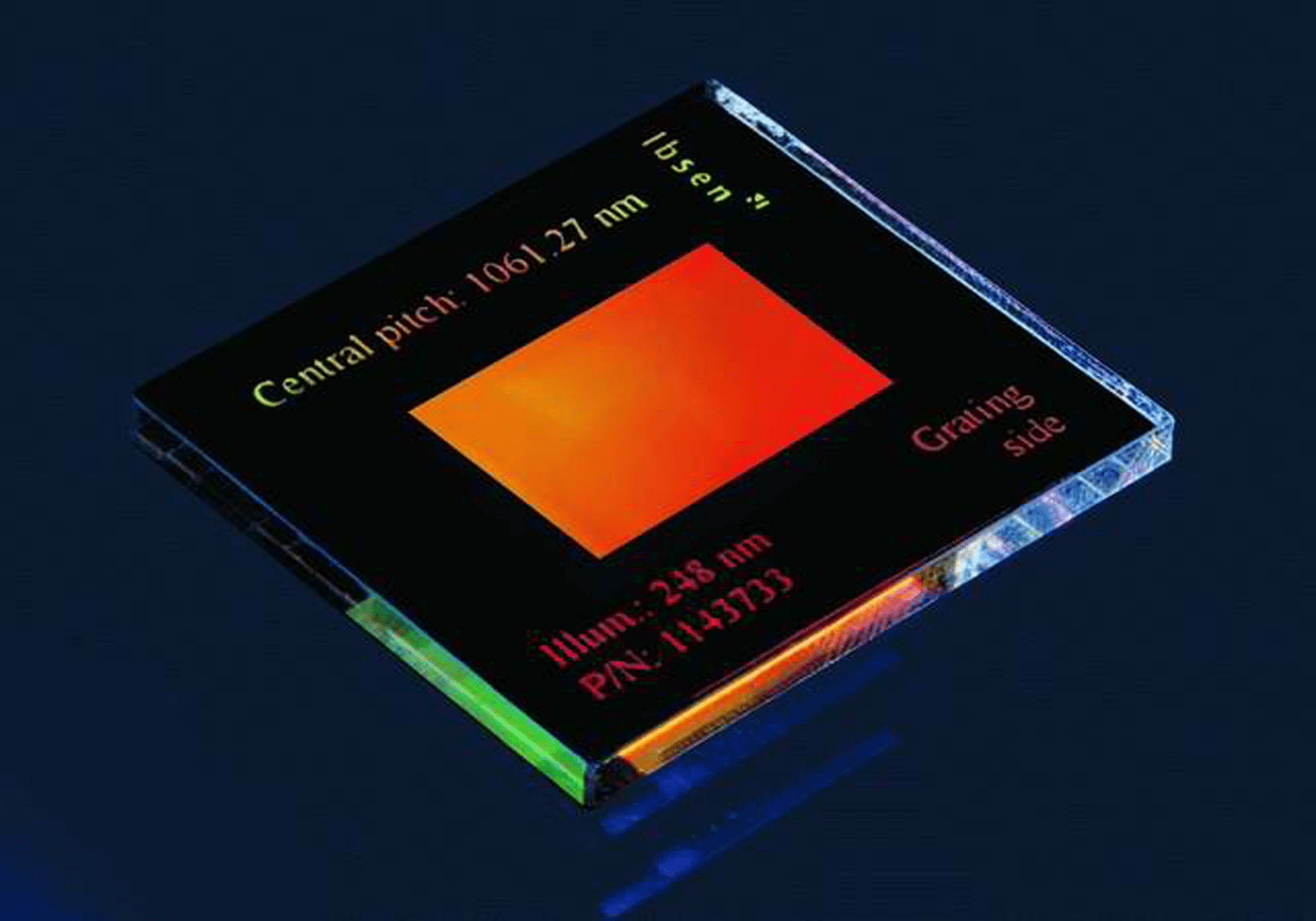 High efficiency transmission gratings Ibsen Photonics