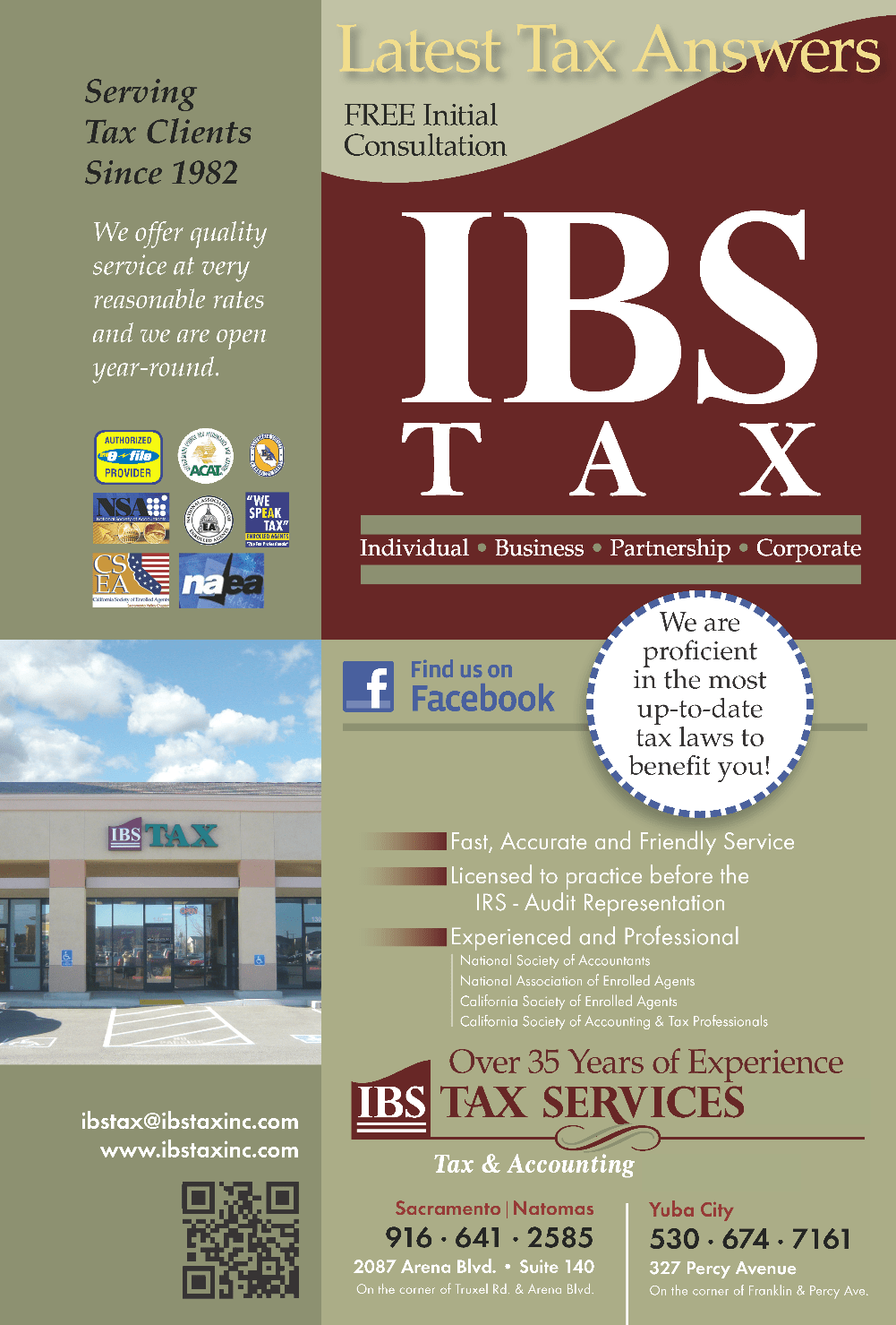 About Us IBS Tax Services, Inc.