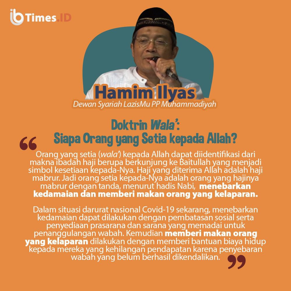 Doktrin Wala' Siapa Orang yang Setia Kepada Allah Itu? IBTimes.ID