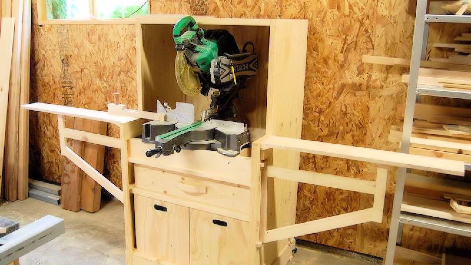 How To Make A Miter Saw With Hood IBUILDIT.CA
