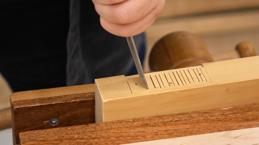Cutting Mortises By Hand IBUILDIT.CA