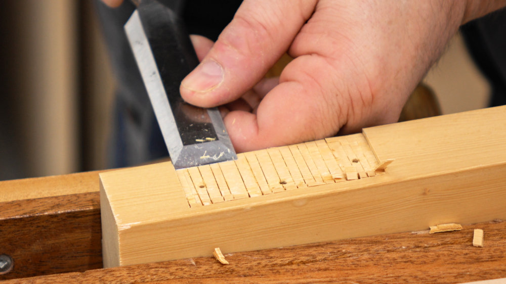 Cutting Mortises By Hand IBUILDIT.CA