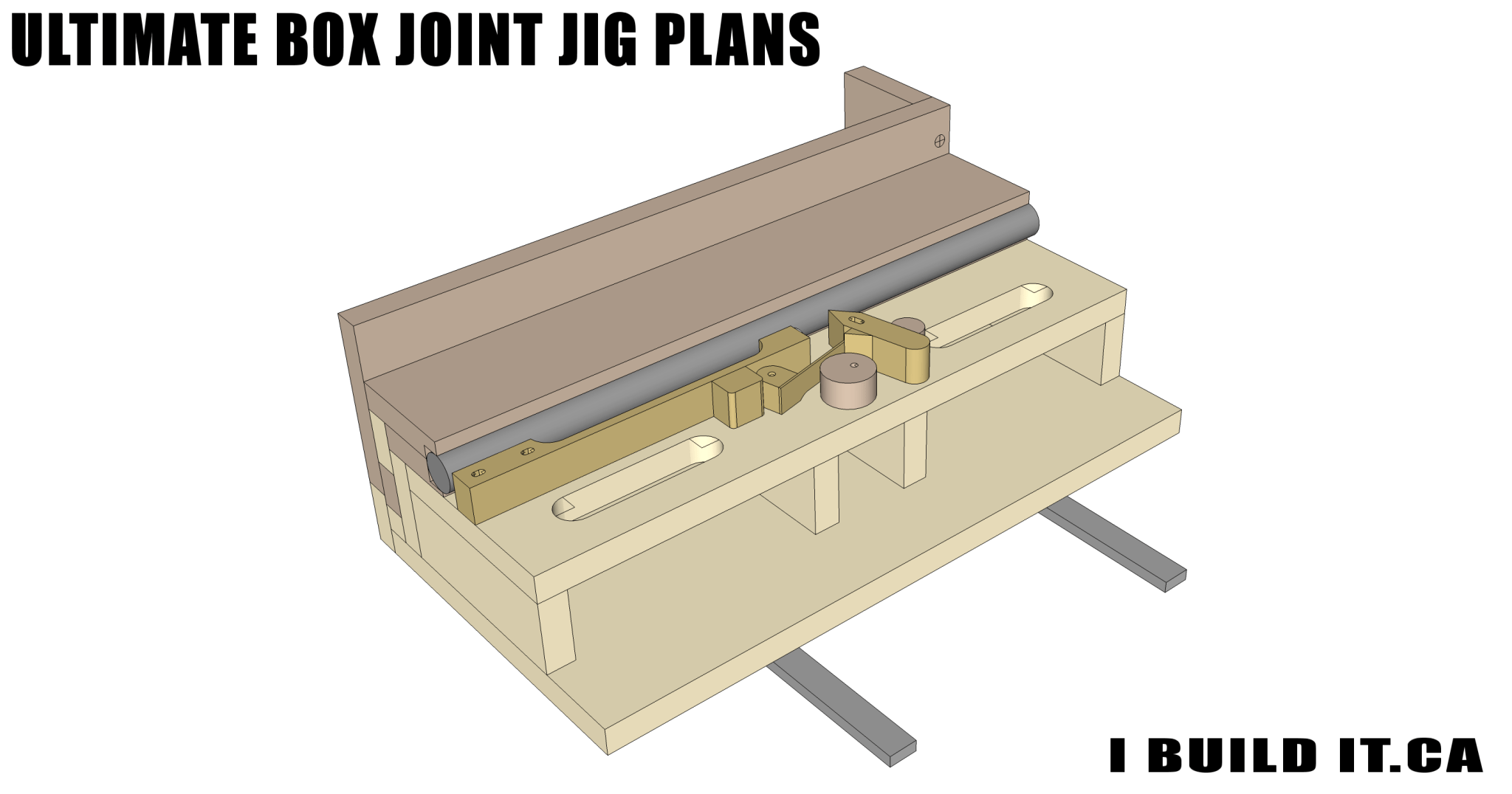 Ultimate Box Joint Jig Plans Plans IBUILDIT.CA
